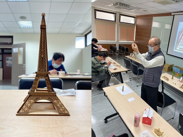 111-1 木作鐵塔疊疊工作坊圖片